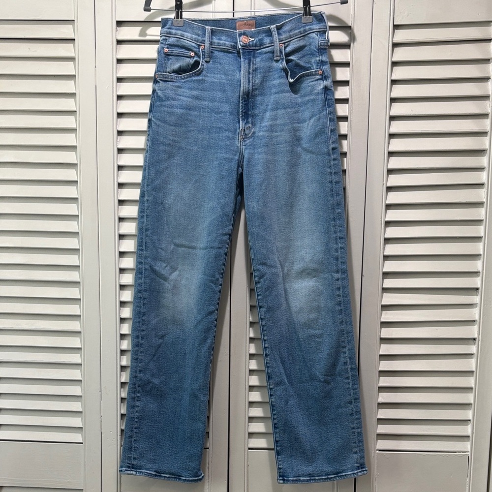 MOTHER Women's Straight Leg Jeans - Blue